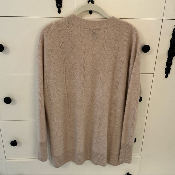 Bloomingdale's Cashmere Cardigan Sweater - Picture 7 of 7